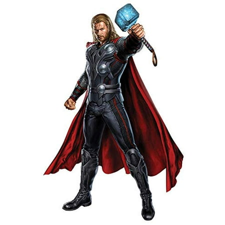 God of Thunder Giant Wall Decal Sticker Marvel Superheroes Comic The Avengers Thor Odinson God of Thunder Giant Wall Decal Sticker Marvel Superheroes Comic The Avengers Thor Odinson